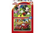 Educa Puzzle Topolino: Parco Divertimenti 2X20 Pezzi