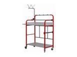 Carrello Per Verniciatura Benbow 204, Cavalletto Mobile Universale Per Verniciatura, Carrello Da Lavoro, Cavalletto Rotante Per Verniciatura, Cavalletto Per Verniciatura, Zincato, Verniciatura