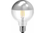 Blulaxa Lampada A Filamento Led, Vintage, Eek: F, 7W, 645Lm, 3000K, Argento, G125
