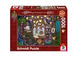 Schmidt Spiele - Birgid Ashwood - Tè Pomeridiano Con Gatti, 1000 Pezzi
