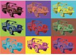 Puzzle Dino Pop Art: Tatra 1000 Pezzi