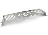 Scaldavivande Multistazione In Acciaio Inox Per Weber Serie Spirit 200, Con Supporto Per Bacchette, Spessore 3 Mm