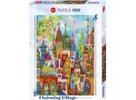 Heye Puzzle Villaggio Azzurro: Rosso Bö Gen 1000 Pezzi