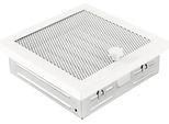 Griglia Per Caminetto Con Lamelle 16X16 Cm Bianco HSF06-063