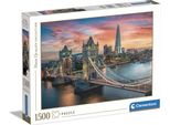 Clementoni Puzzle 1500 Pezzi Hq London Twilight 31694