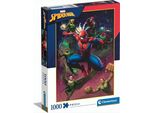 Sfida Di Puzzle Marvel Spider-Man 1000 Pezzi Clementoni