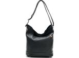 Florence Borsa In Pelle A Tracolla Shopper Nero OTF159S