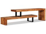 The Living Store Mobile Tv In Legno Massiccio Di Acacia