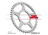 Pignone 47 Denti Passo 530 Tipo JTR829 Silver Per Suzuki Gsf 600 650 Bandit / Gsx 600 750 / GSX-R 750 110 / Rf 600