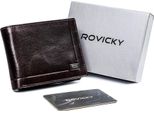 Portafoglio Da Uomo In Pelle Con Protezione Rfid Per Carte Di Credito - Rovicky