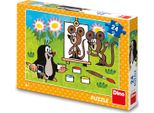Dino Toys Puzzle 24 Krtek MalÍŘEm