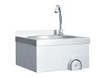 The Living Store Lavamano Con Rubinetto In Acciaio Inox E Dispenser Di Sapone