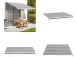 Vidaxl Telo Da Sole Antracite E Bianco 4X3 M