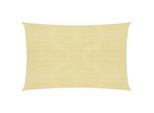 The Living Store Tenda Da Sole 160 G/M² Beige 2X3,5 M Hdpe