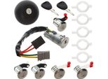 Serrature Cilindro Serratura Serratura Porta Serratura Tappo Serbatoio + 2X Chiave Set Completo Per Renault Master Ii 1998- / Opel Movano A 1998- / Nissan Interstar 2002-