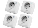 Homematic Ip 157338A0, Presa Di Corrente Di Commutazione, 4 Pezzi