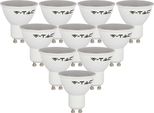 V-TAC Led-Smd-Lampe, PAR16, GU10, Eek: F, 4,5W, 400Lm, 3000K, 10 StüCk