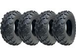 25X10.00-12 (255/65-12) Pneumatici Atv A 4 Tele P3080 Obor Pinacle Road Legal (Set Di 4)