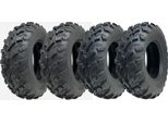 25X10.00-12 E 25X8.00-12 Pneumatici Atv 4Ply P3080 Obor Pinacle Road Legal (Set Di 4)