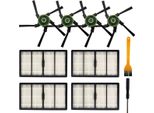 Inf Kit Di Accessori Per Aspirapolvere Da 10 Confezioni Per Irobot Roomba S9 (9150), S9 Plus (9550) Multicolore