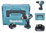 Makita Dhp 489 G1J Trapano A Percussione A Batteria 18 V 73 Nm Brushless + 1X Batteria Ricaricabile 6,0 Ah + Makpac - Senza Caricabatterie
