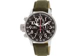 Invicta I-Force 1873 Orologio Da Uomo - Impermeabile - Analogico - Movimento Quarzo - Acciaio Inossidabile Con Quadrante Nero - 46Mm