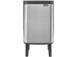 Cestino Touch Bo Hi - 4 L, Acciaio Opaco Fpp