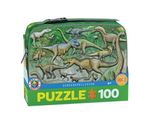 Eurographics Puzzle Dinosaurier Mit Lunchbox, 100 Teile, 48 X 33 Cm, 9100-0098