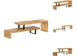 Vidaxl Tv-Lowboard In Legno Massiccio Di Mango - Mobili Tv
