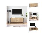 Vidaxl Mobile Tv Con Ante In Rovere Sonoma 102X35X45 Cm In Legno - Mobili Tv