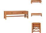 Mobile Tv Vidaxl 140X40X45 Cm In Teak - Mobili Tv