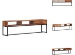 Mobile Tv Vidaxl 160 X 30 X 45 Cm In Legno Massiccio - Mobili Tv
