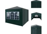 Vidaxl Tenda Per Feste 3X3 M Verde - Padiglioni E Tende Per Feste