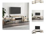 Mobile Tv Vidaxl Rovere Sonoma 197X35X52 Cm Materiale A Base Di Legno - Mobili Tv