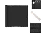 Vidaxl Schermo Privacy Per Balcone Antracite 90X300 Cm Hdpe - Ombrelloni E Tende Da Sole