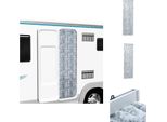 Vidaxl Tenda Zanzariera Bianca E Grigia 90X200 Cm In Ciniglia - Zanzariera