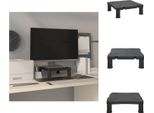 Vidaxl Supporto Per Monitor Nero 33,5X34X10,5 Cm - Mobili Tv