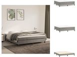 Vidaxl Letto A Molle Insacchettate Grigio Chiaro 160X200 Cm In Velluto - Letti E Strutture Letto