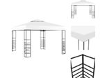Vidaxl Padiglione Da Giardino 3×3 M Bianco - Padiglioni E Tende Per Feste