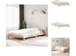 Vidaxl Letto Impilabile 75X190 Cm In Pino Massiccio - Letti E Strutture Letto