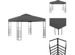 Vidaxl Padiglione Da Giardino 3×3 M Antracite - Padiglioni E Tende Per Feste