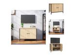 Vidaxl Mobile Tv Con Ante In Rovere Sonoma 60X35X45 Cm In Legno - Mobili Tv
