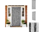 Vidaxl Tenda Zanzariera Grigio E Bianco 90X200 Cm In Ciniglia - Zanzariera