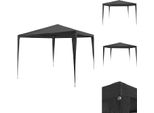 Vidaxl Tenda Per Feste 3X3 M Pe Antracite - Padiglioni E Tende Per Feste