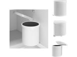 Vidaxl Cestino Per Rifiuti Da Cucina Da Incasso In Plastica 8 L - Cestini Per Rifiuti E Cestini Per Rifiuti