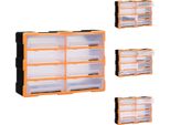 Vidaxl Organizzatore Multi-Cassetto 8 Cassetti Grandi 52X16X37 Cm - Cassette Degli Attrezzi