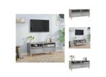 Vidaxl Mobile Tv Grigio Cemento 100X34,5X44,5 Cm Materiale A Base Di Legno - Mobili Tv