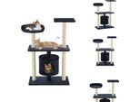 Vidaxl Tiragraffi Per Gatti In Sisal 95 Cm Blu Scuro - Tiragraffi