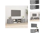Vidaxl Mobili Tv 2 Pz. Grigio Sonoma 80X31,5X36 Cm Materiale A Base Di Legno - Mobili Tv