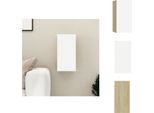 Vidaxl Mobile Tv Bianco Rovere Sonoma 30,5X30X60 Cm Materiale A Base Di Legno - Mobili Tv